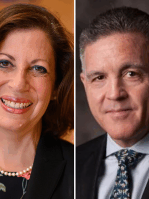 Professors Claire Finkelstein and Geoffrey Corn