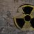 Sign of nuclear danger on a wall